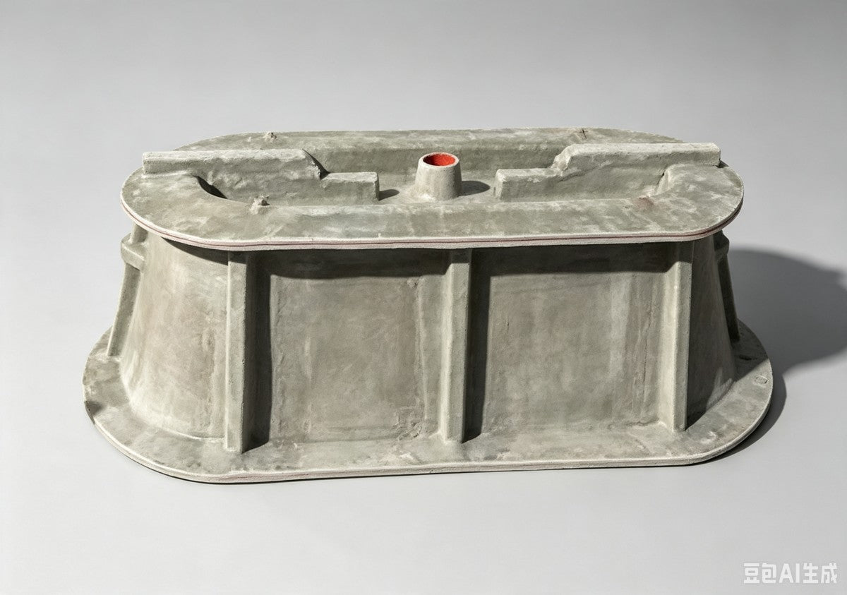 Casting Mould For Oval Concrete Bathtub