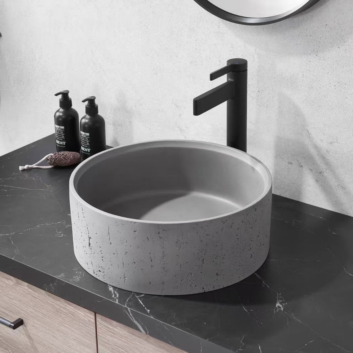Circular Cement Sink Silicone Mould