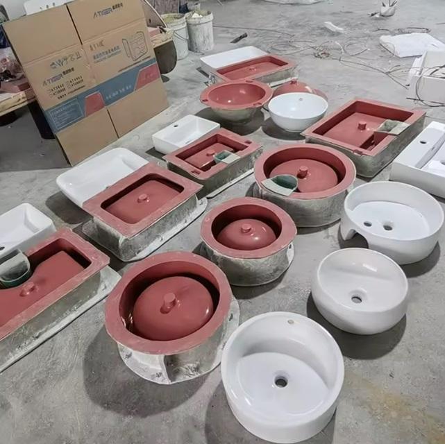 Large Silicone Mold for Handmade Concrete Sink