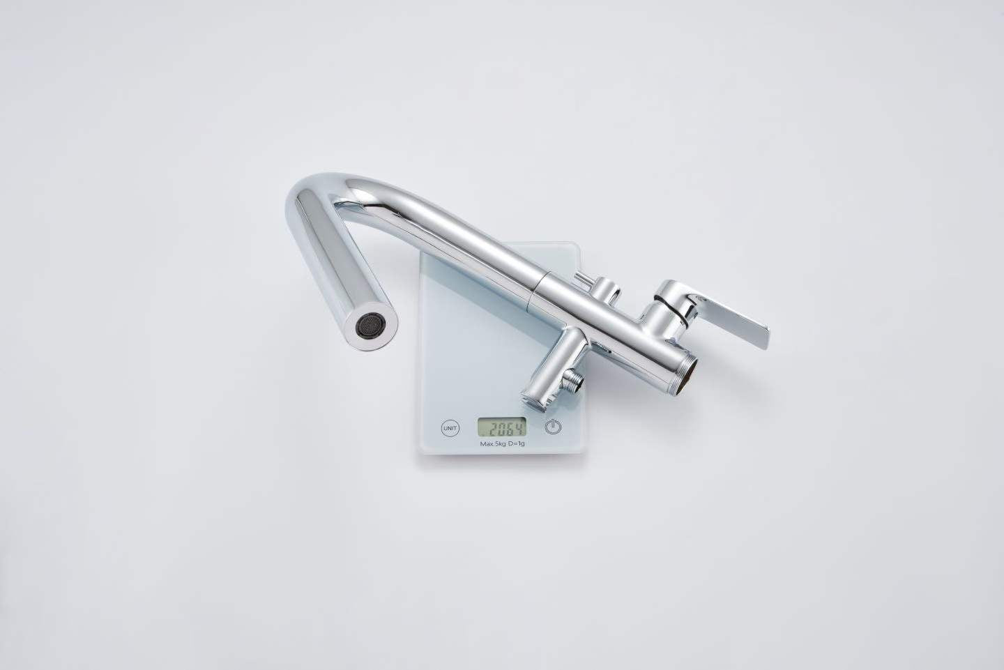 Elegant Polished Chrome Practical Bathtub Basin Faucet 61011-9