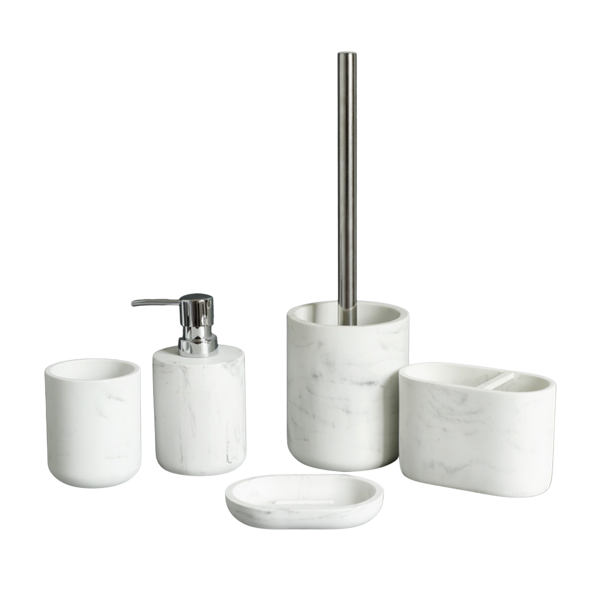 5-Piece Bathroom Accessory Set
