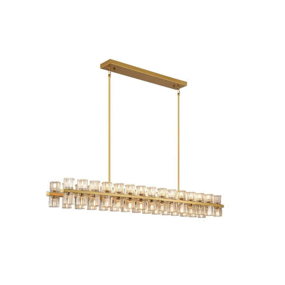 Modern Nordic Brass Pendant Light