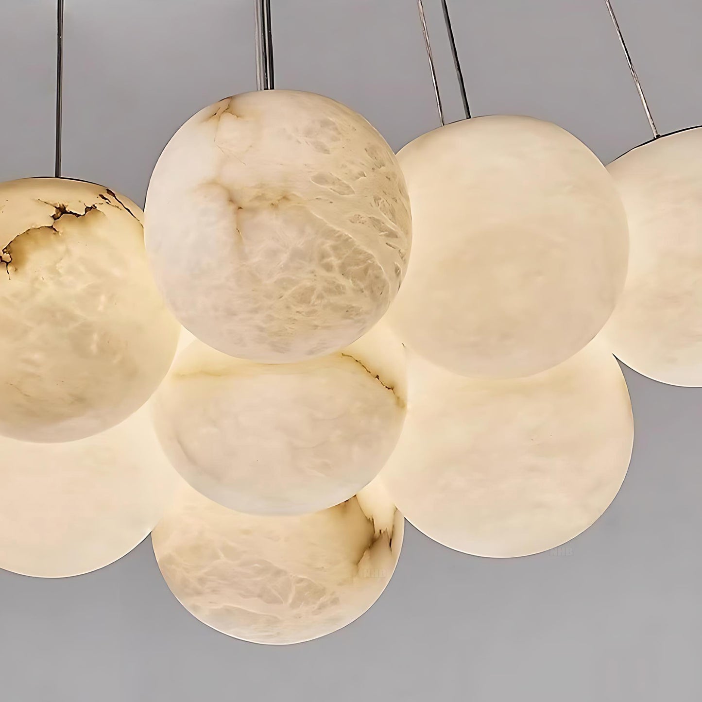 Brass and Marble Home Decor Pendant Light