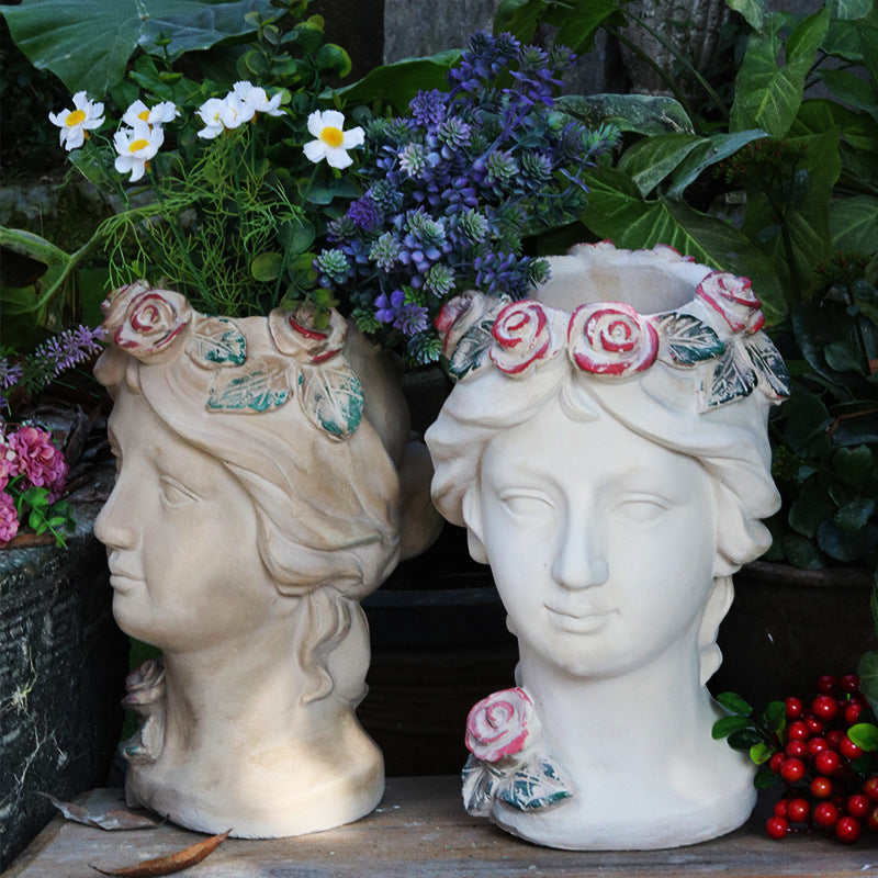 Venus Statue Concrete Flower Pot
