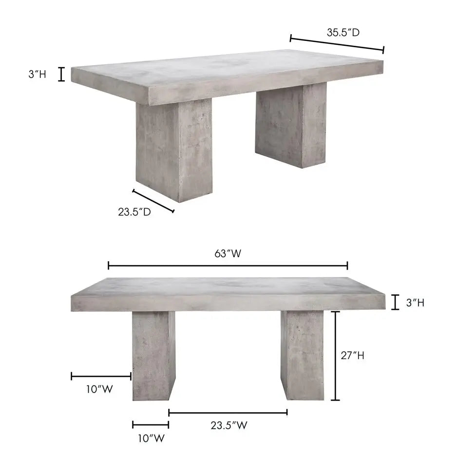 Concrete Dining Table