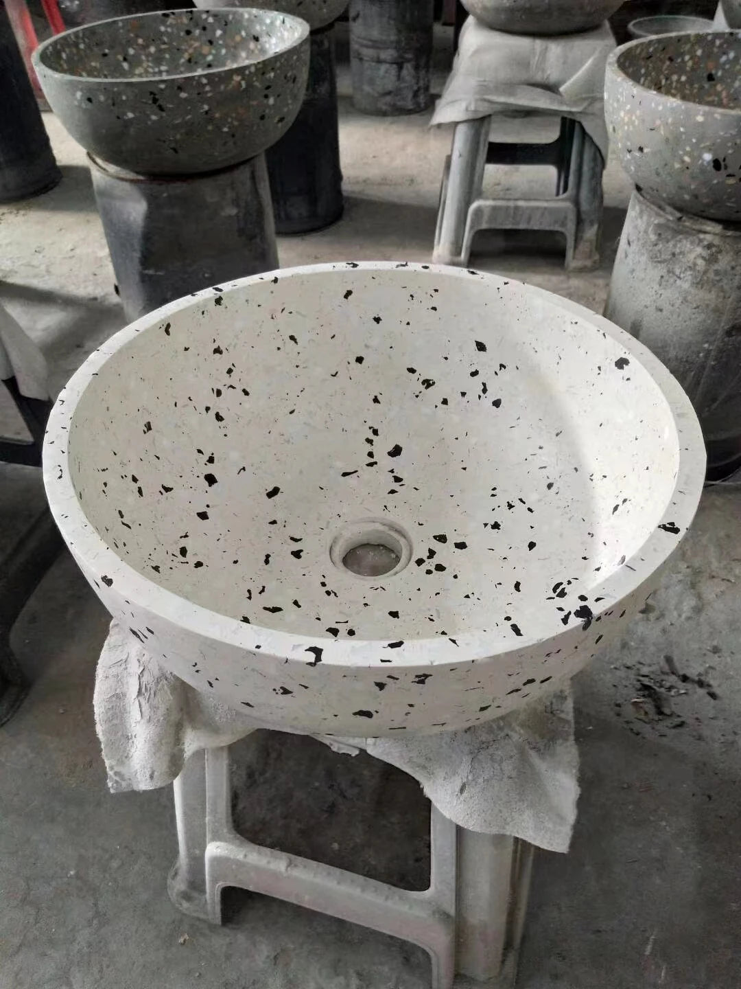 Cement Wash Basin