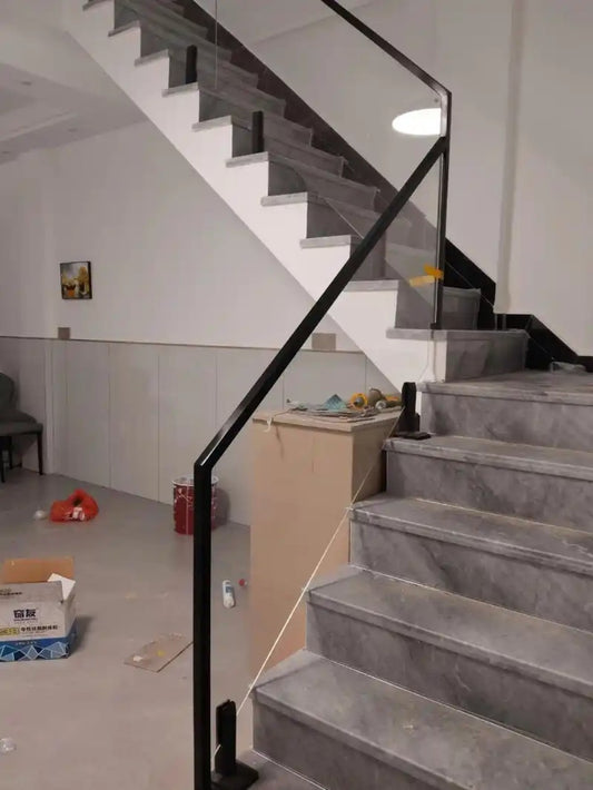 Customizable Safe Indoor Iron Stair Handrail