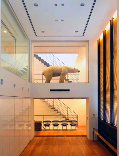 Customizable Safe Indoor Iron Stair Handrail