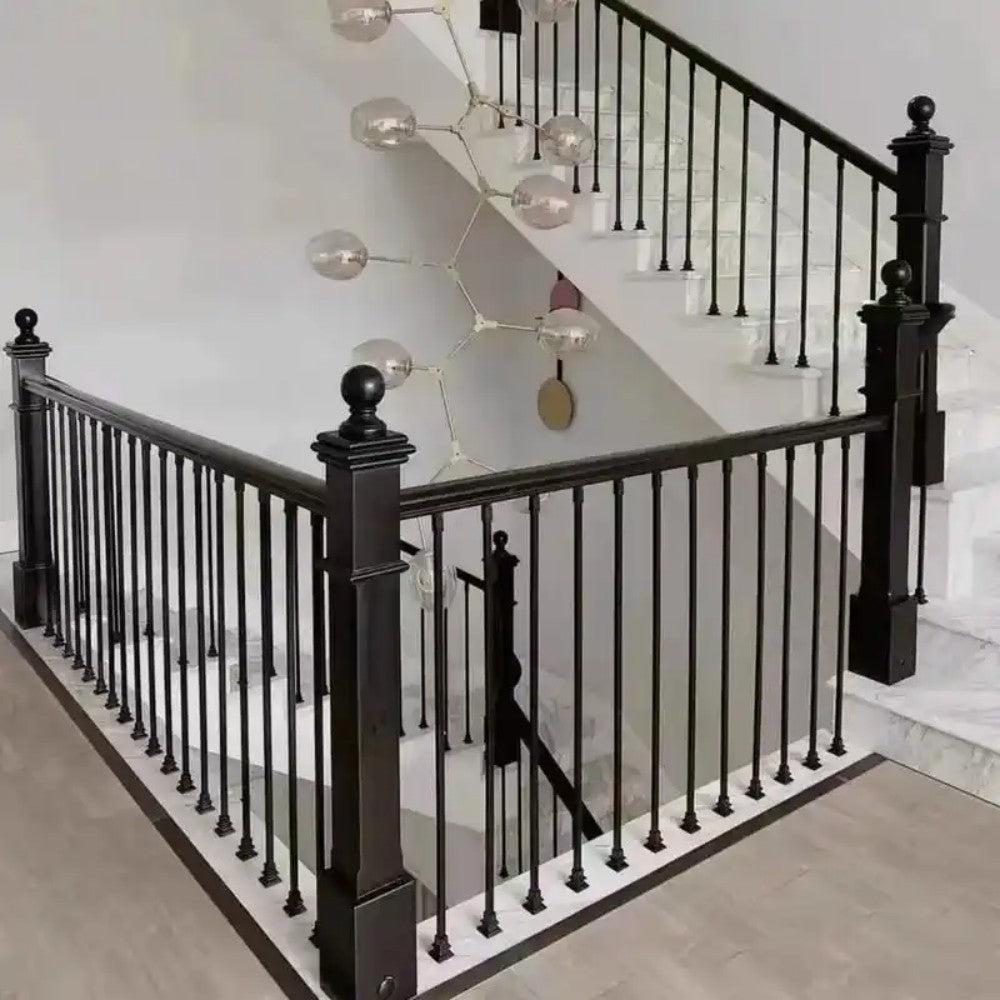 Classic Durable Balcony Wrought Iron Guardrail