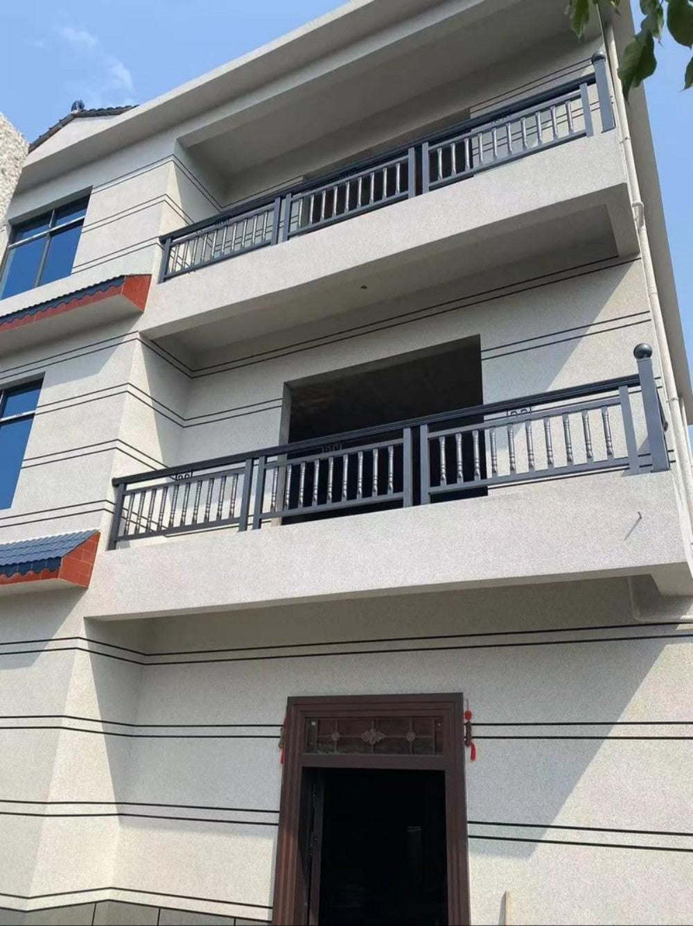 Heavy Duty Anti-Rust Iron Balcony Railing