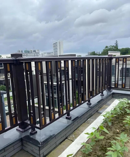 Heavy Duty Anti-Rust Iron Balcony Railing