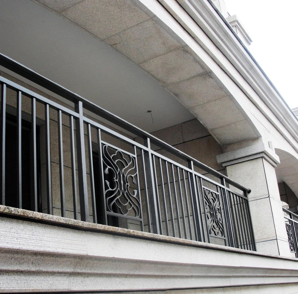 Industrial Style Durable Stainless Steel Balcony Railing