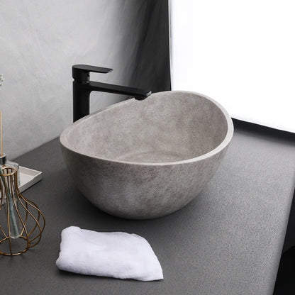 Oval Cement Basin