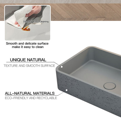 Spot Cement Countertop Washbasin