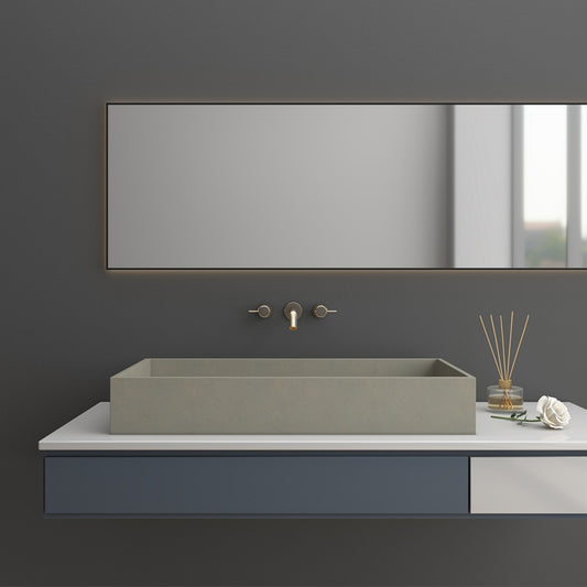 Classic Bathroom Cement Basin