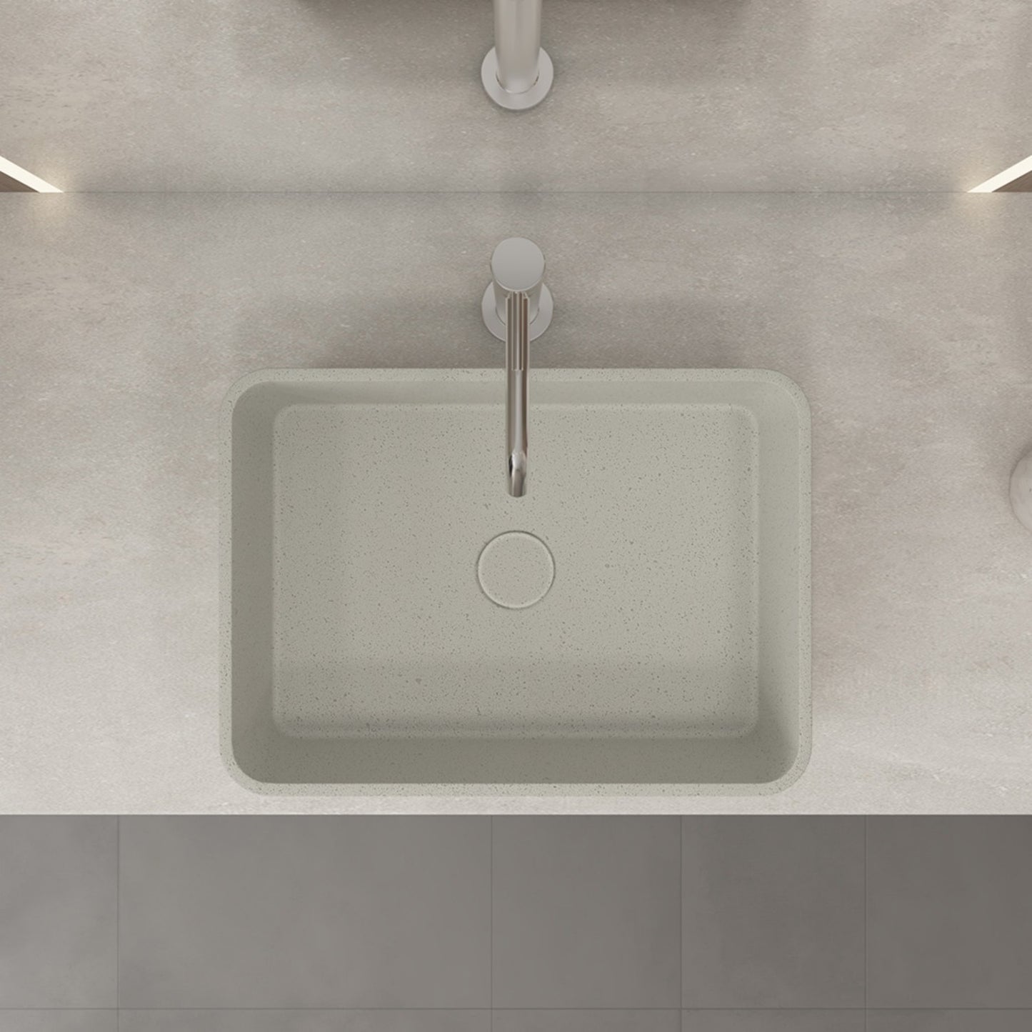 CS-011 Blanka Terrazzo Betono Lavujo