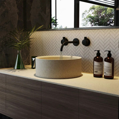 CS-011 Blanka Terrazzo Betono Lavujo