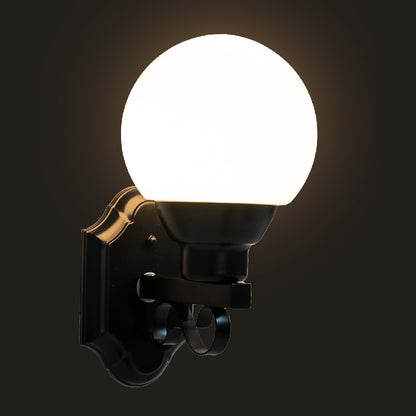 Classic Black Iron Outdoor Wall Light, Custom Sizes & Stylesizable
