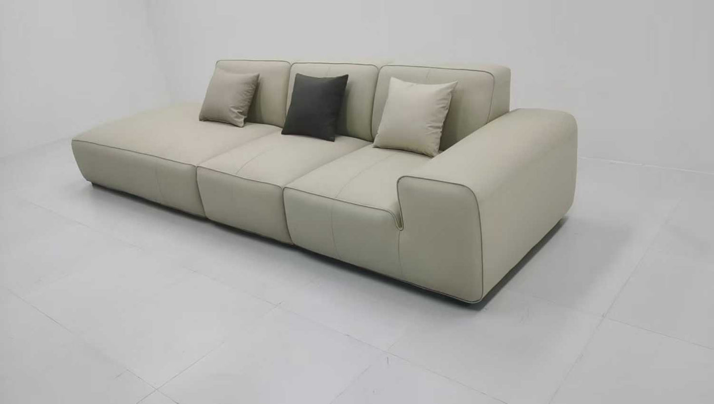 Minimalist Chaise Sectional Sofa
