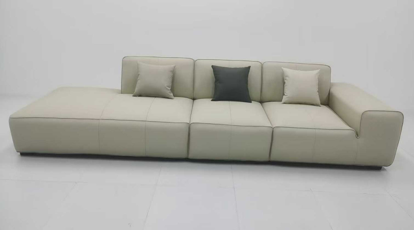 Minimalist Chaise Sectional Sofa