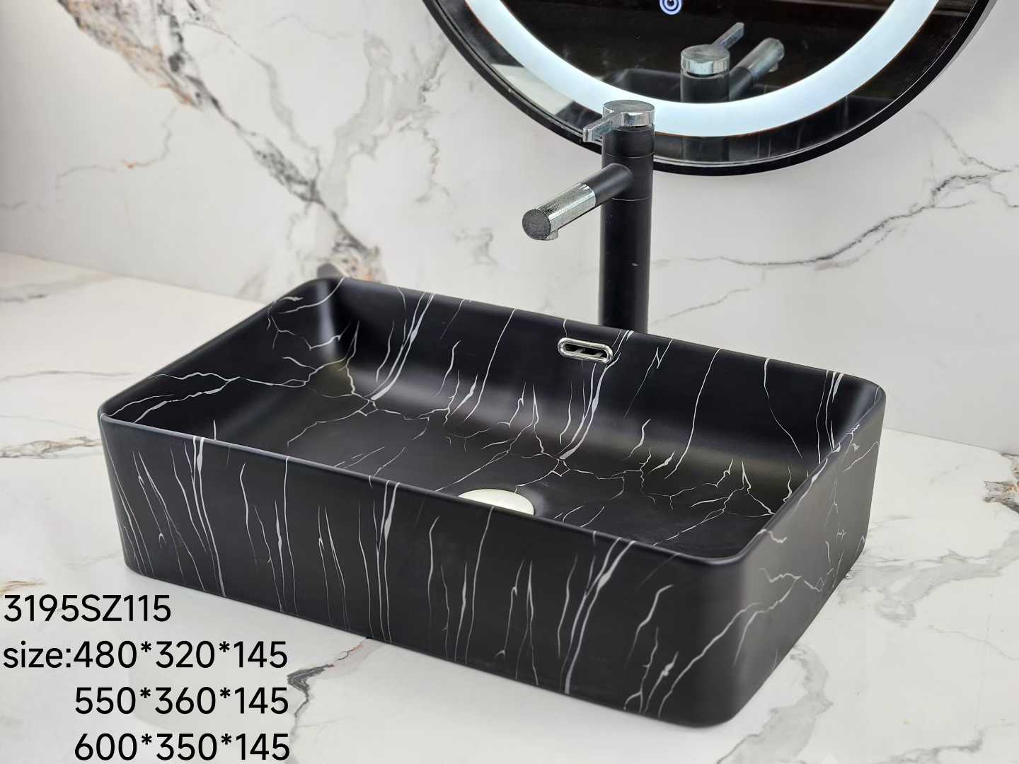 Luxury Ceramic Countertop Sink