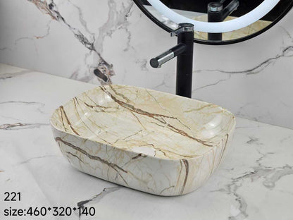 Luxury Ceramic Countertop Sink