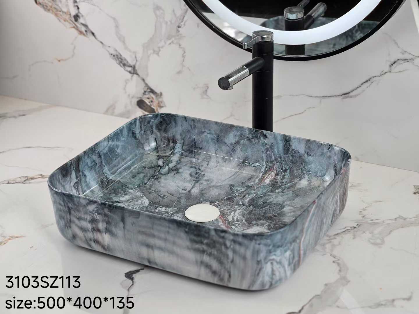 Luxury Ceramic Countertop Sink