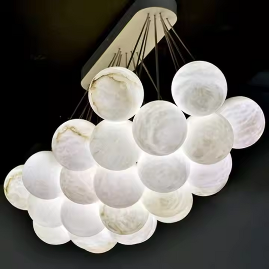 Alabaster Bubble Light