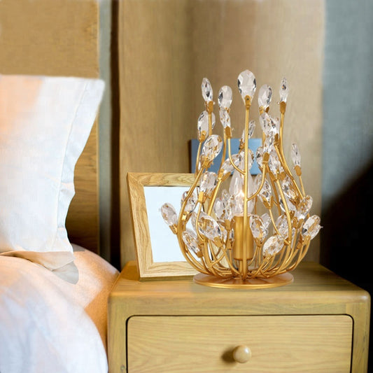 Small K9 Crystal LED Table Lamp