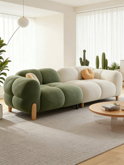 Colorful Modular Fabric Living Sofa