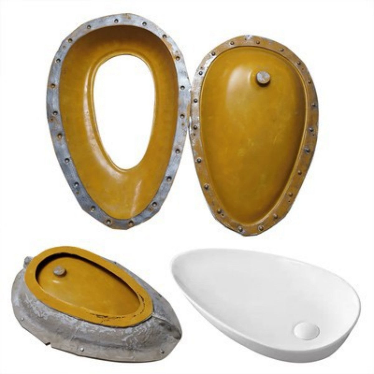 Teardrop Sink Silicone Casting Mold