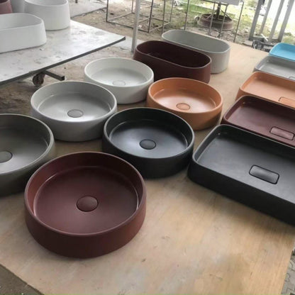 Round Basin Mould For Cement Craft