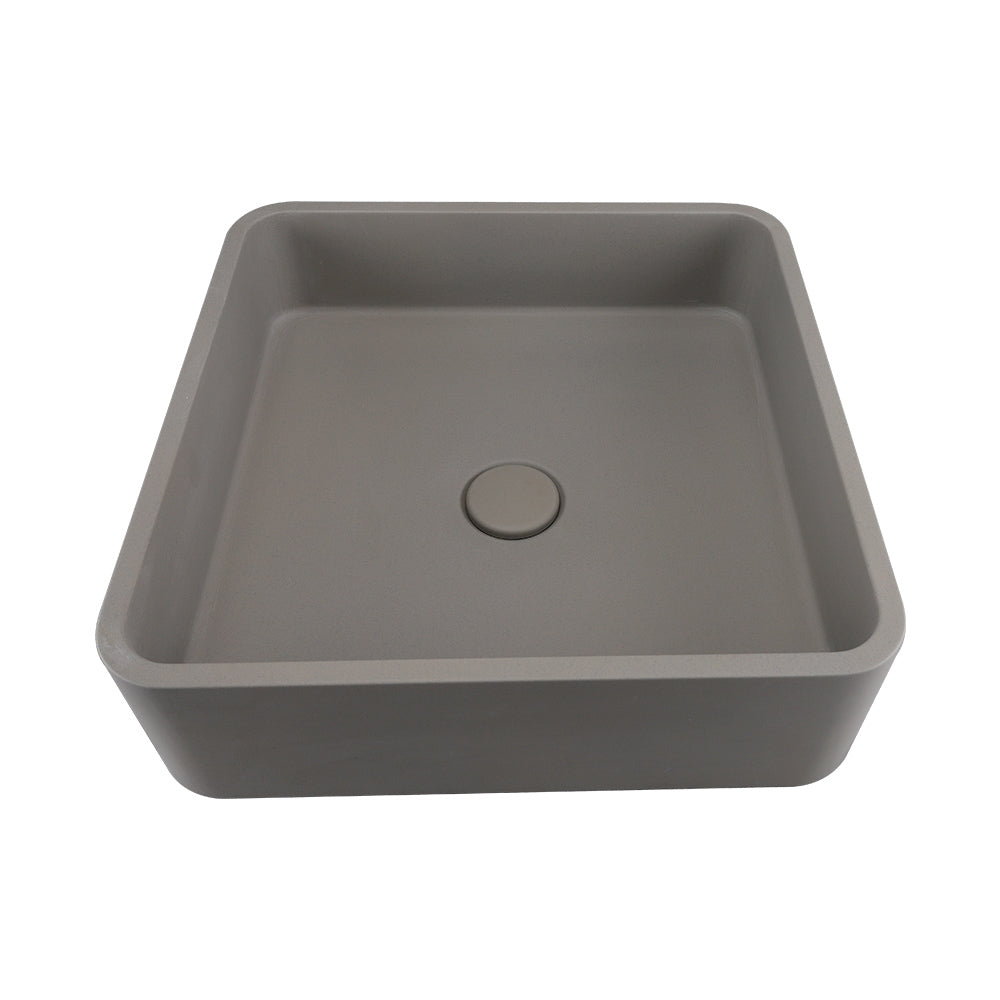 Square Industrial Concrete Washbasin