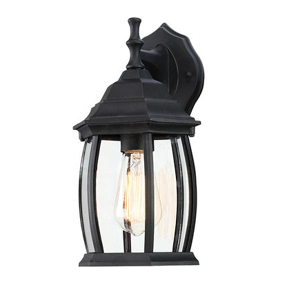 Matte Iron Outdoor Sconce for Modern Spaces