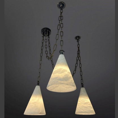 Mini Alabaster Chandelier