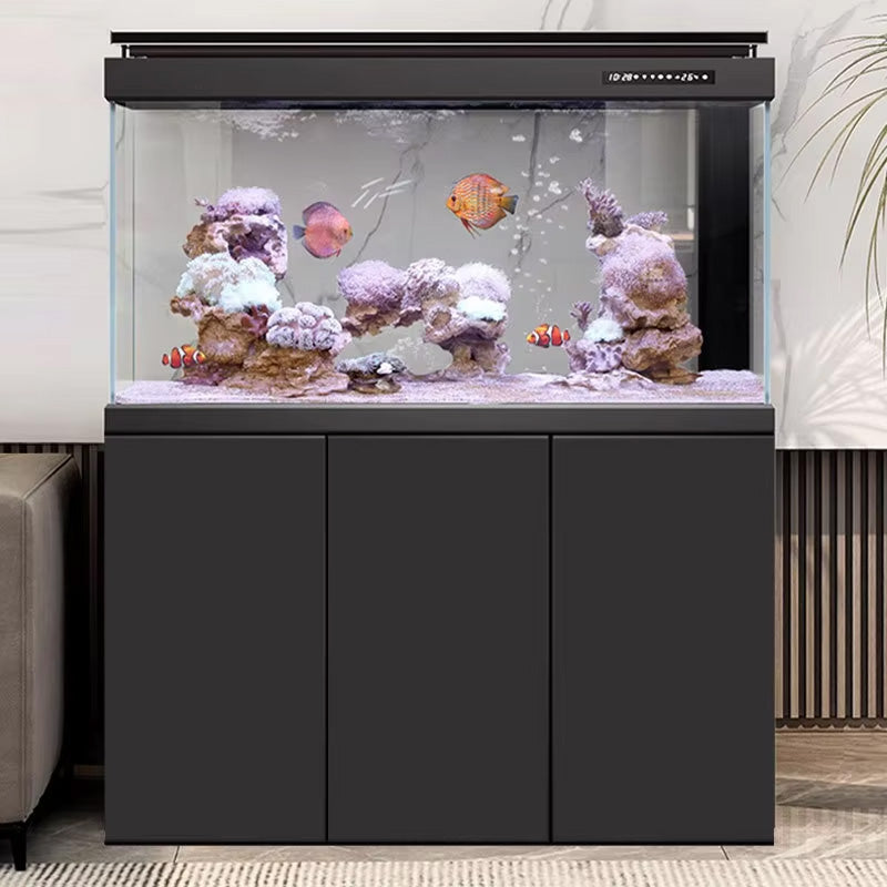 Modern Ultra White Aluminum Alloy Fish Tank