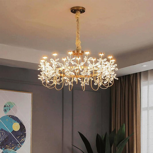 Creative American Crystal Pendant Lamps
