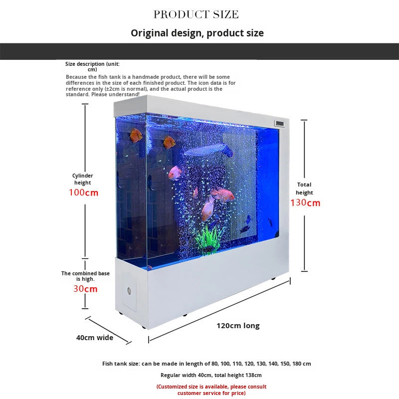 Modern Ultra-clear Glass Screen Aquarium