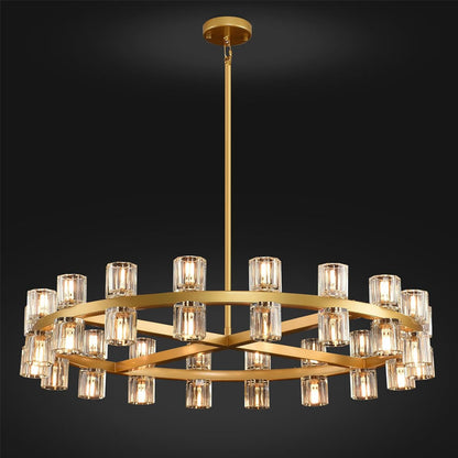 Villa Hotel Wine Glass Chandelier