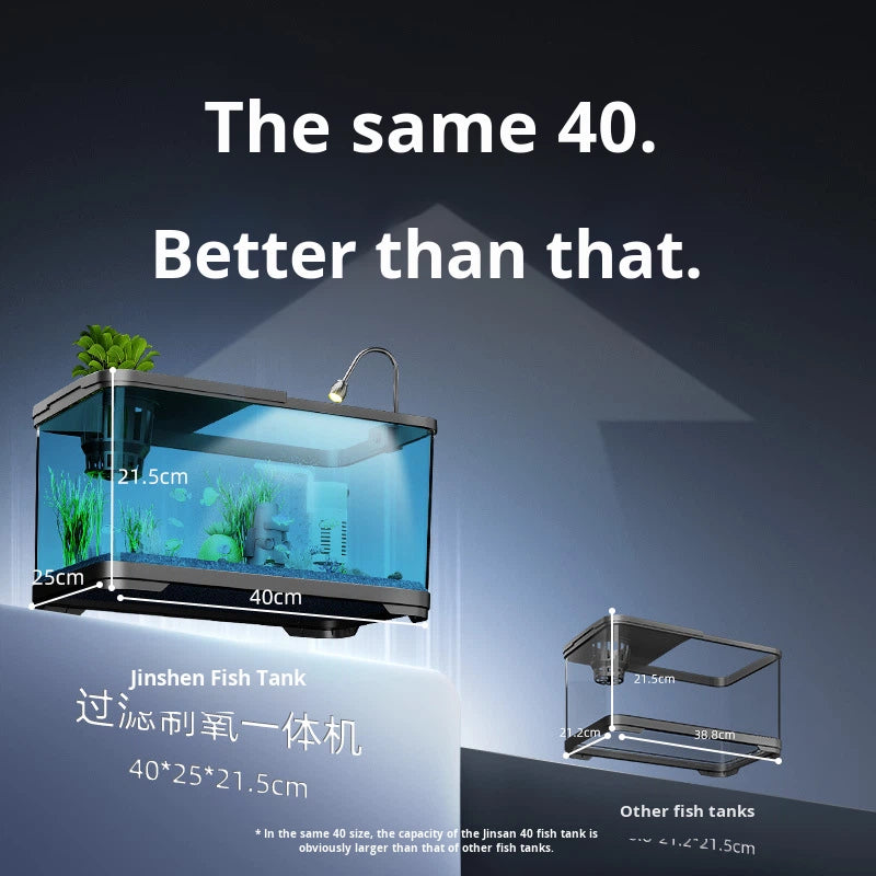 25W Eco-Scaping Aquarium Filter Oxygen Combo