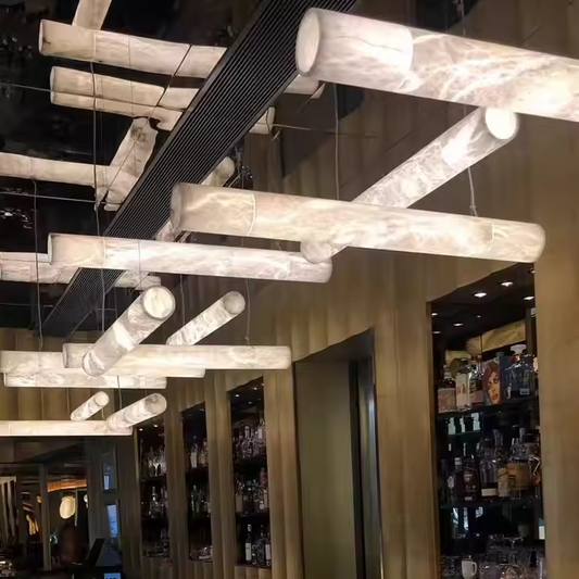 Alabaster Chandelier Fixture