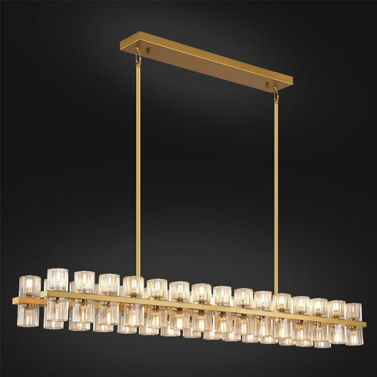 Modern Nordic Brass Pendant Light