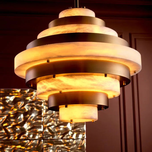 Spanish Alabaster Pendant Light for Kitchen