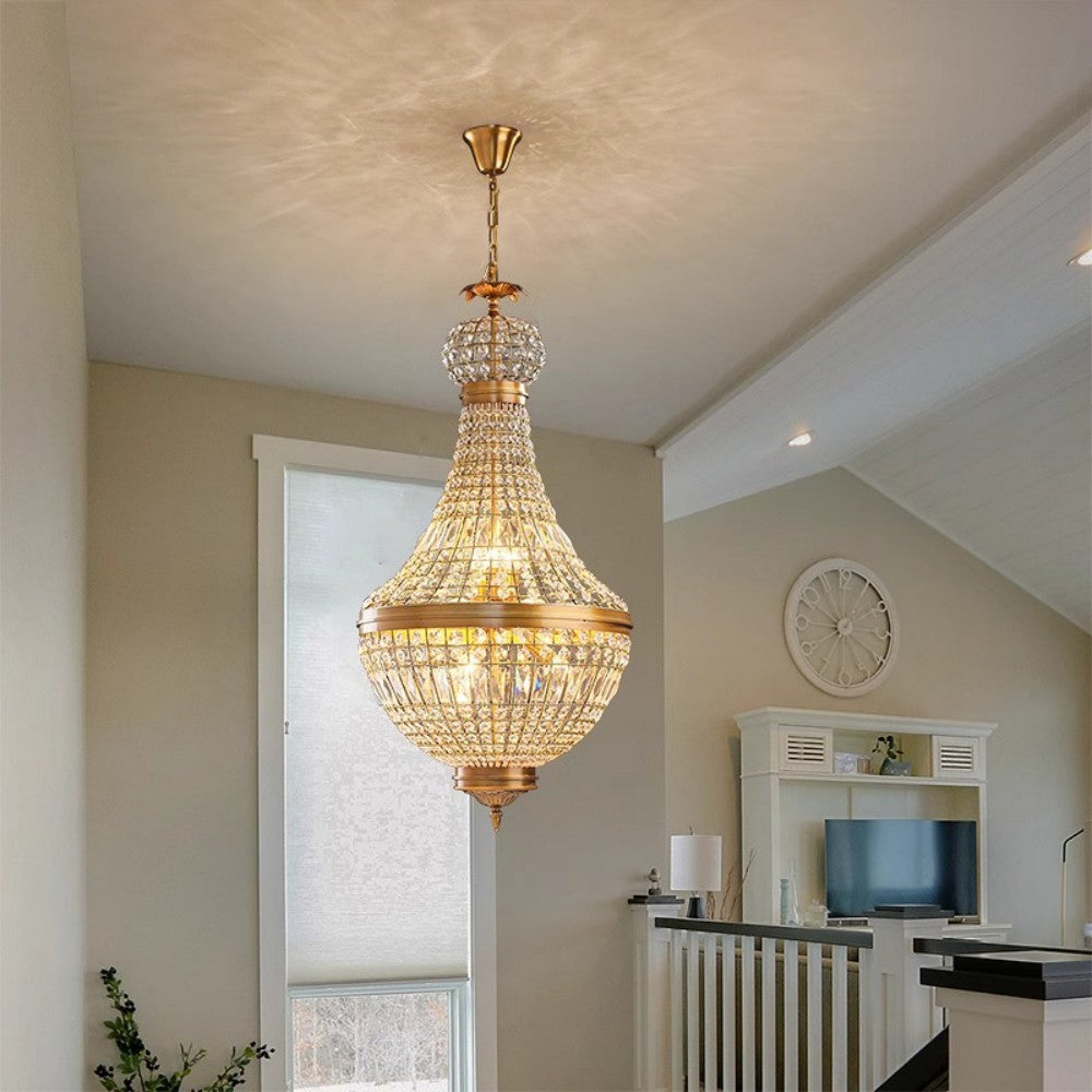 French Classical Luxury Crystal Chandelier