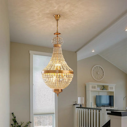 French Classical Luxury Crystal Chandelier