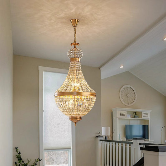 French Classical Luxury Crystal Chandelier
