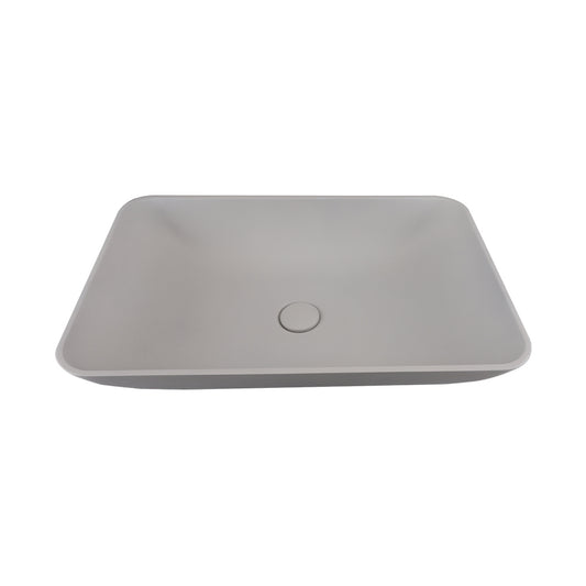 Above Counter Concrete Bathroom Wash Basin