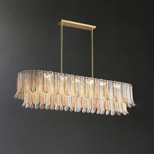 Art Glass Luxury Villa Ceiling Chandelier