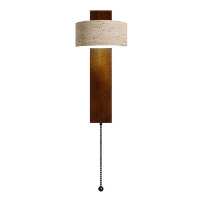 Wabi-Sabi Cavity Stone LED Wall Lamp