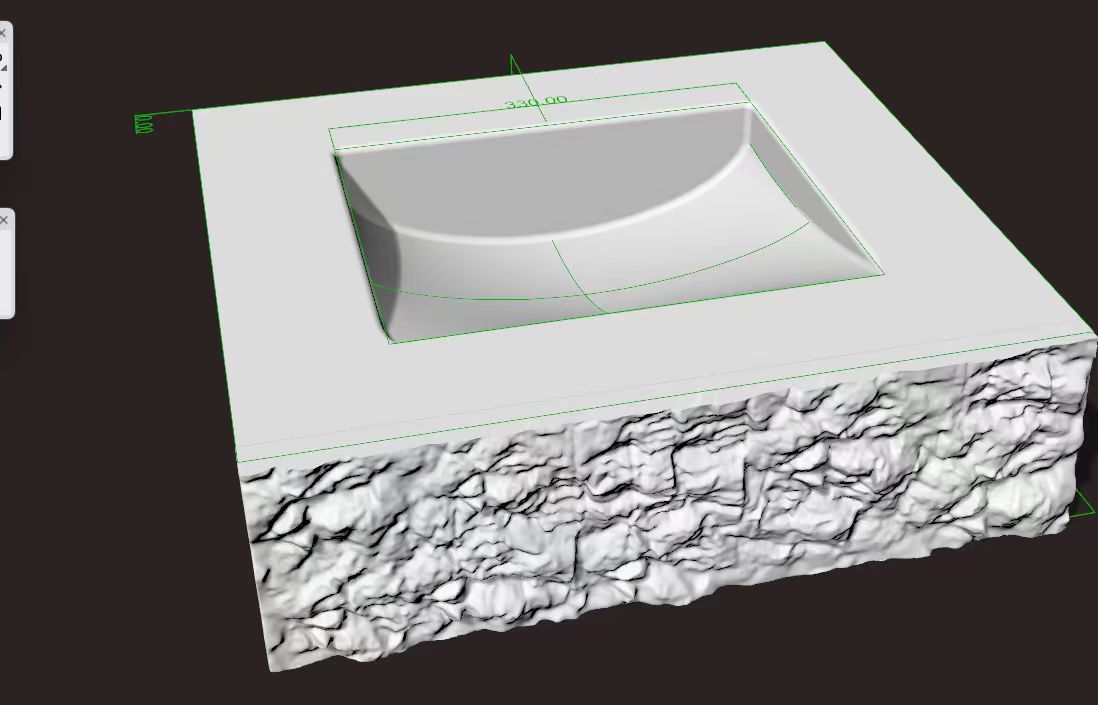 Cement Teardrop Basin Casting Mould